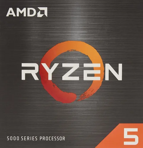 Vista 4 de AMD Ryzen 5 5500 - Procesador para computadora de escritorio desbloqueado de 6 núcleos y 12 hilos con enfriador Wraith Stealth