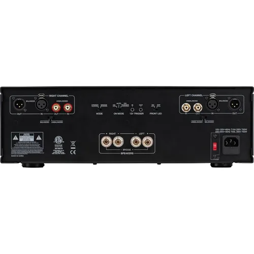 Vista 5 de Dayton Audio Amplificador de potencia estéreo A400 2x200 vatios