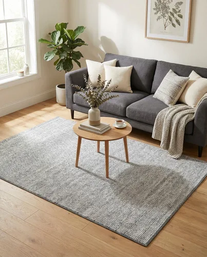 Vista 24 de Rugs.com Alfombra de la colección Finsbury, alfombra mediana gris de 2 x 3 pies, perfecta para salas de estar, comedores grandes, planos abiertos
