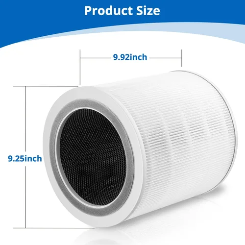 Vista 5 de Filtro de repuesto Core 400S compatible con LEVOIT Core 400S Smart WiFi Air Puri-fier, número de pieza Core400S-RF, filtro eficiente 3 en 1, Core