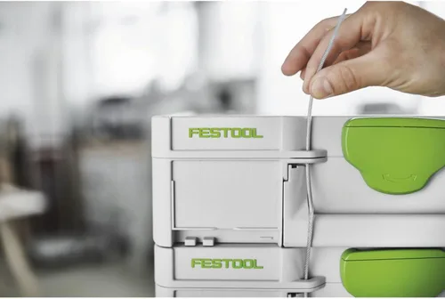 Vista 5 de Festool 204856 Systainer Organizador Cajas Surtidas de 5 Tamaños Transparentes Tapa Systainer Compatible 20.000 x 11.654 x 3.504 in