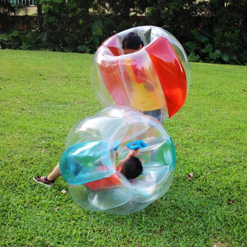 Vista 5 de ZHUYNXIR 2 pelotas Sumo para niños, pelotas de rebote para niños, pelotas Sumo para niños, pelota de juego de césped para niños