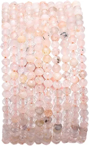 Vista 40 de BEADIA Cuentas de piedra natural africana de turquesa faceted rondelle 3x4mm semipreciosas sueltas para hacer joyas 38cm