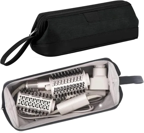 Vista 2 de BUBM Bolsa de almacenamiento portátil de viaje compatible con secador de pelo Dyson Supersónico, Dyson Airwrap Styler, alisador de pelo Dyson