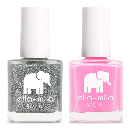Vista 15 de ella+mila Juego de esmaltes de uñas profesionales – Secado rápido, larga duración y resistente al astillado – Manicura francesa paquete de 2