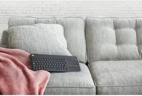Vista 4 de Logitech - Teclado con Touchpad Logitech K400 Plus Negro
