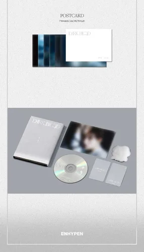 Vista 6 de Genie Music ENHYPEN - DARK BLOOD [ENGENE ver.] Album (Random ver.)