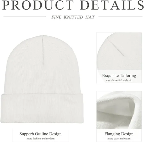 Vista 6 de Gorros de punto personalizados de invierno para añadir diseño con tu propio textologotipoimagen, regalos para padre, amante, amigo, Blackishgreen 0