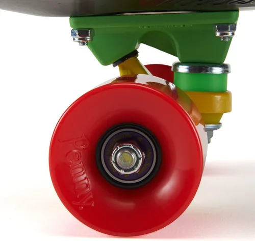 Vista 3 de Penny Australia, 27 pulgadas Rasta Penny Board, el monopatín plástico original