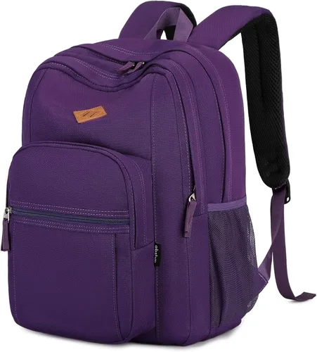 Vista 8 de Abshoo Classical Basic Mochila de viaje para escuela resistente al agua. Mochila escolar de espalda., Negro), BPDU1B1