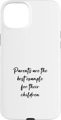 Vista 9 de Parents are the best example for their children Case for iPhone XR