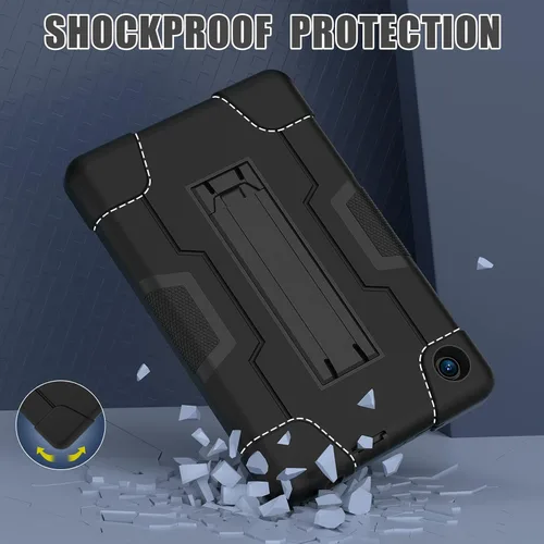 Vista 6 de Bingcok Funda TCL TAB 8 LE para niños, funda híbrida resistente de cuerpo completo a prueba de golpes para TCL Tab 8 LE (modelo: 9137W) 2023/TCL Tab