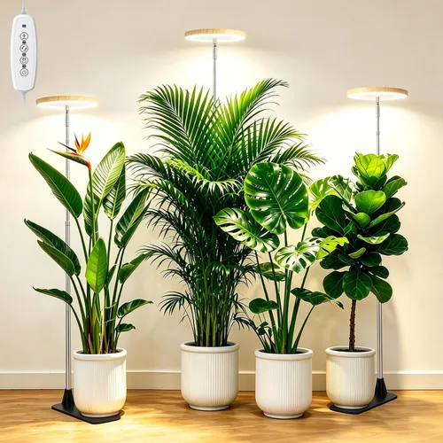 Vista 15 de Luces de cultivo para plantas de interior, luz de espectro completo de 6.3