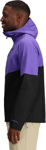 Vista 6 de Outdoor Research Chaqueta Foray II para hombre - Impermeable y resistente al viento con capucha
