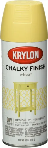 Vista 10 de Krylon Pintura en aerosol con acabado tiza, 11 onzas, mate transparente