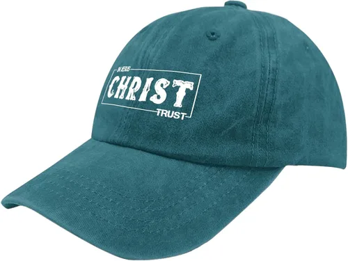 Vista 2 de Hats for Men Baseball Cap Funny Hats for MenJesus Capstrusts in jesu Christ Baseball Cap Women
