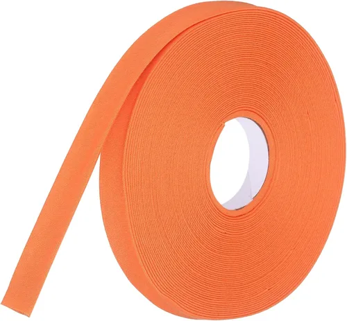 Vista 88 de MECCANIXITY Cinta al bies de doble pliegue de 1 pulgada, cinta al bies de poliéster continua a granel para coser, costura, acolchado, dobladillo