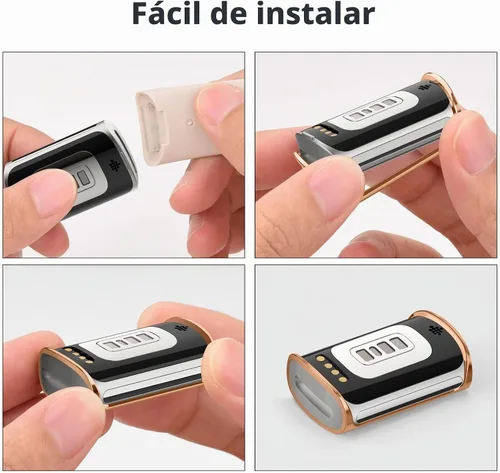 Vista 6 de Paquete de 4 protectores de pantalla compatibles con Fitbit Charge 6/Charge 5 (no para Charge 4/3), funda protectora de TPU completa, accesorios
