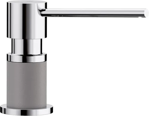 Vista 7 de BLANCO, LATO - Dispensador de jabón de cocina de cromo pulido, 10 onzas