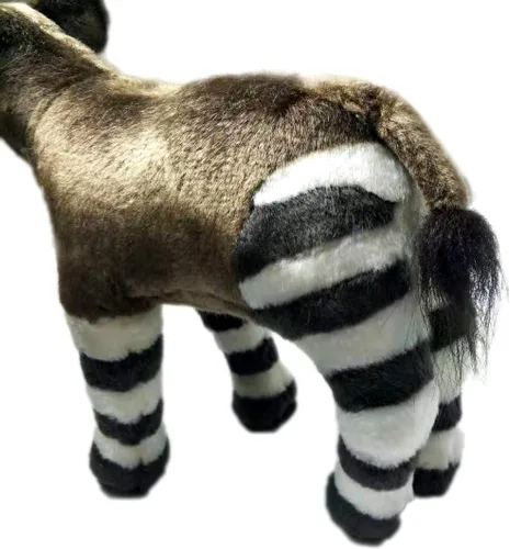Vista 5 de TAMMYFLYFLY Okapi - Peluche de peluche, juguete de peluche de Okapia, regalos para niños, Cuddlekins de 12 pulgadas