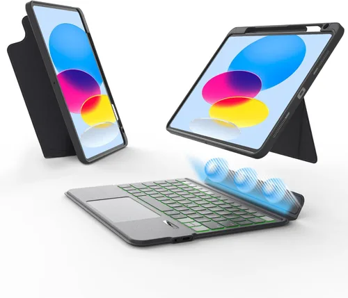 Vista 9 de Funda con teclado EIP Magnetix para iPad 10.2 7ª/8ª/9ª generación y iPad Air 10.5
