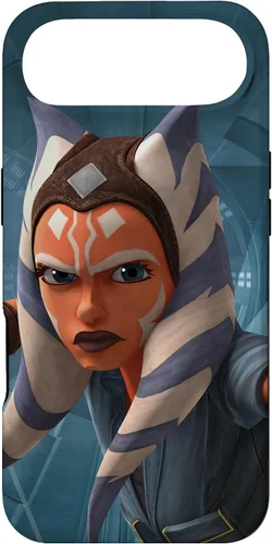Vista 26 de Carcasa azul Ahsoka Tano para iPhone 13 Pro Max Star Wars The Clone Wars