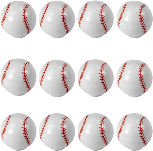 Vista 10 de Pomos de béisbol para aparador, [4 unidades] Perillas de cajón de decoración de béisbol, pomos deportivos de pelota para niños