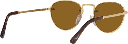 Vista 8 de Persol PO2491S - Gafas de sol redondas, PlateadoAzul claro