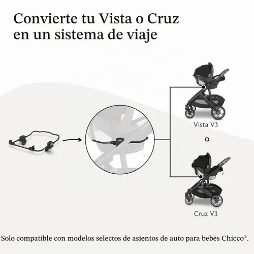 Vista 2 de UPPAbaby Adaptador de asiento de coche infantil para Chicco