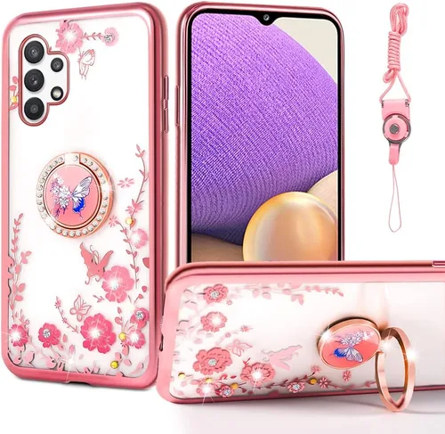 Vista 34 de nancheng Funda protectora a prueba de golpes para Gabb Phone 4 Pro/Samsung Galaxy A15 5G para niñas y mujeres, linda cubierta de TPU suave