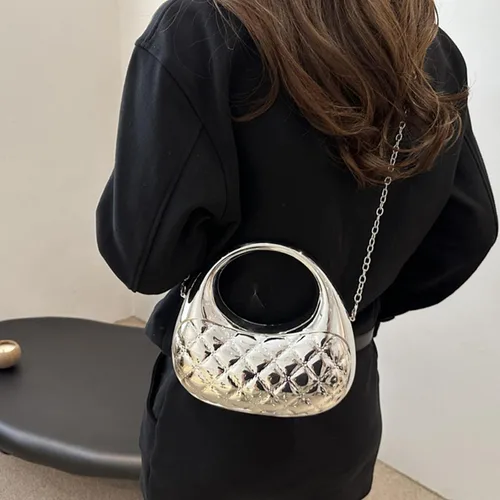 Vista 6 de Bolso de mano para mujer, elegante bolso de hombro, delicado bolso cruzado, bolso de noche, bolso de mano, accesorio de fiesta