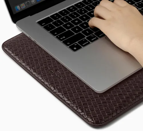 Vista 5 de Comfyable Funda para portátil de aspecto tejido de 13 pulgadas, compatible con MacBook Air M5 2026 de 13 pulgadas, MacBook Neo y MacBook Pro M2