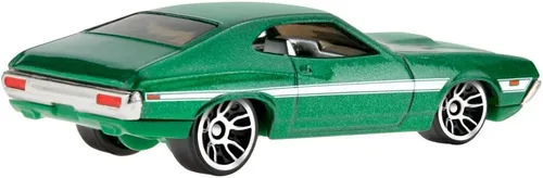 Vista 2 de Mattel Hot Wheels 1:64 Escala 1972 Ford Gran Torino Sport (Rápido y Furioso) - 4/10