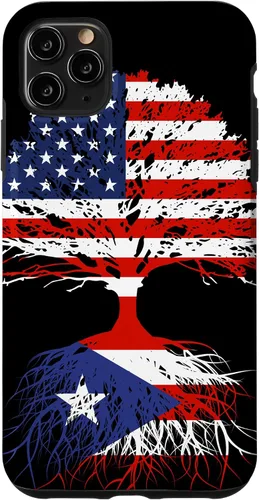 Vista 13 de Puerto Rico Boricuas Roots - Carcasa para iPhone 17, diseño de bandera estadounidense de Puerto Rico