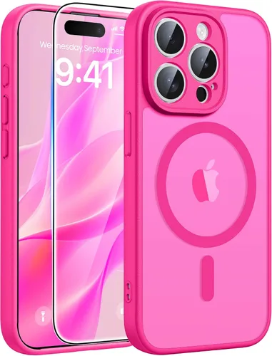Vista 29 de FNTCASE para Samsung Galaxy Z Fold 7 Estuche Magnético: Funda de Teléfono Celular con Textura Mate Translúcida, Protección contra Caídas de Grado
