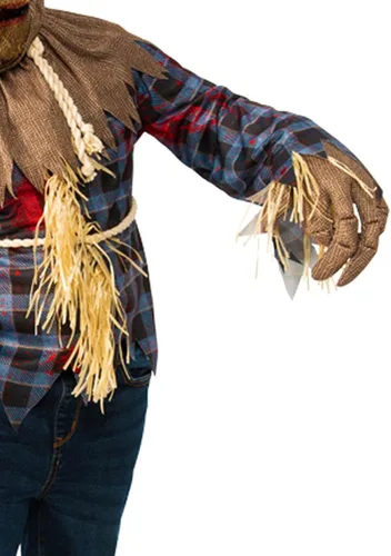 Vista 3 de Rubies Disfraz de espantapájaros para niños, talla M