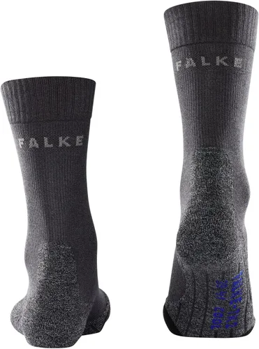 Vista 2 de Falke - Calcetines de senderismo para hombre, color negro