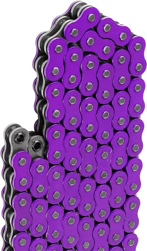 Vista 4 de Caltric Cadena de transmisión de anillo tórico de color morado compatible con Suzuki Dl-1000 Dl1000 V-Strom 1000 2002-2008