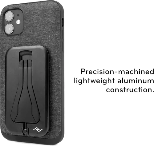Vista 3 de Peak Design Trípode móvil, negro, diseño compacto, portátil y apto para bolsillo, compatible con MagSafe, montaje SlimLink, úsalo como un soporte