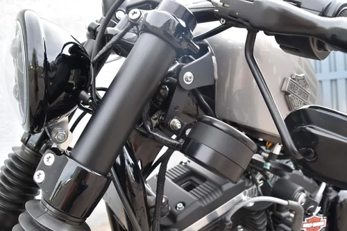 Vista 7 de JBSporty ♤ juego con soporte lateral para velocímetro para Harley Sportster♧