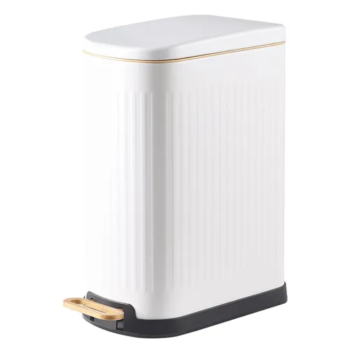 Vista 10 de SYNCVIBE Bote de basura Gold 28