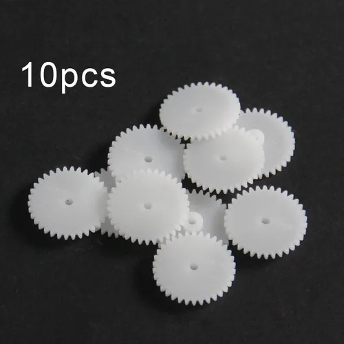 Vista 7 de Othmro Engranajes de plástico 34 dientes modelo 342A engranaje de reducción engranajes de gusano de plástico para RC coche robot motor