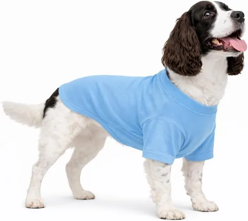 Vista 10 de Lovelonglong 2019 - Ropa para mascotas, Disfraces para Perro, Ropa Camisetas en blanco para Perros Grande Medianos Pequeños 100% Algodón 18