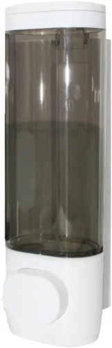 Vista 12 de Dispensador de jabón de 1 cámara para montaje en pared, dispensador de bomba de ducha de baño de 13.5 fl oz, dispensador de jabón de ducha de loción