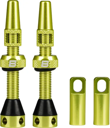 Vista 9 de BWSHLF Vástago de Válvula Sin Cámara Presta 40/44/55/60/65/70/80/100 mm, Kit de Vástago Presta de Aleación Super Ligera con Herramienta