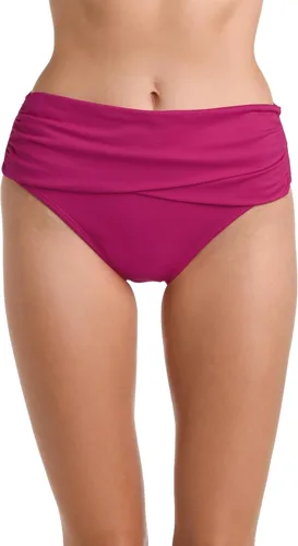 Vista 6 de Island Goddess - Traje de baño de cintura media con bandas azul