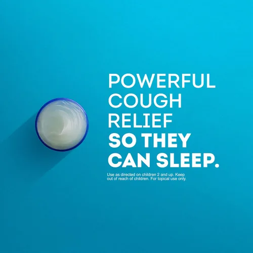 Vista 4 de Vicks VapoRub para Niños, Supresor Tópico de la Tos y Analgésico, Alivia la Tos y Dolores y Molestias Menores, Clínicamente Probado, Comienza a