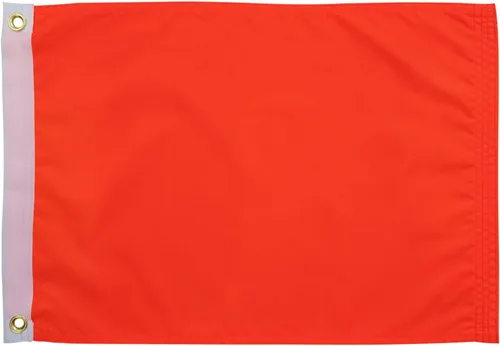 Vista 22 de SYII Bandera estadounidense de 12 x 18 pulgadas, bordado de 50 estrellas, enseña náutica, banderas de barco de Estados Unidos con 2 ojales de latón