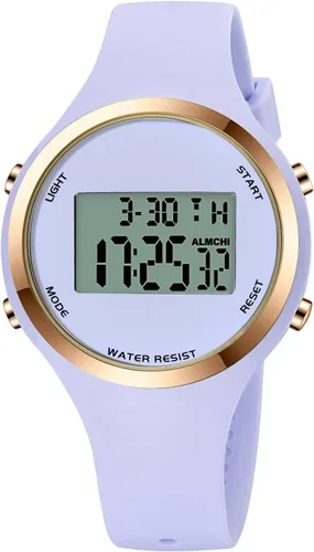 Vista 28 de Reloj XCZAP Deportivo al Aire Libre con Alarma, Resistente al Agua 5 Bar, LED, Digital