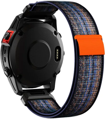 Vista 14 de Correa de reloj de nailon compatible con Fenix 8/8 Pro de 1.77 pulgadas/7/6/6 pro/ 5/5 Plus, bandas de reloj resistentes de 0.866 pulgadas